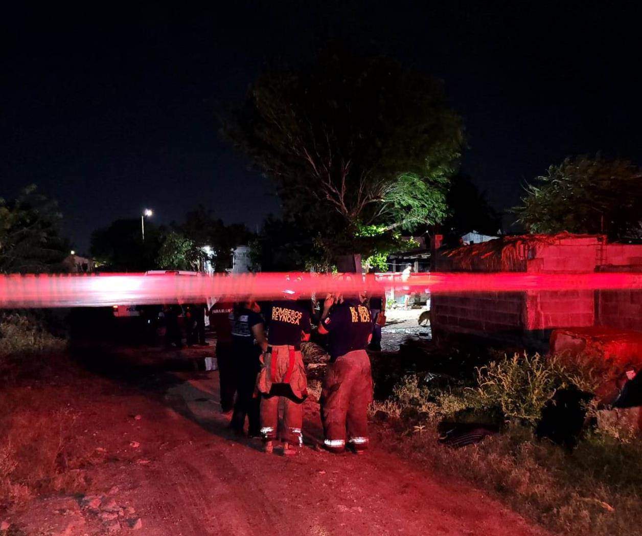 Muere un hombre de la tercera edad en incendio, en Reynosa