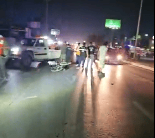 Reynosa | Atropellan a una persona de la tercera edad que se trasladaba en una bicicleta en la carretera a San Fernando. Unidades de emergencia tardaron más de una hora en llegar por falta de ambulancias.