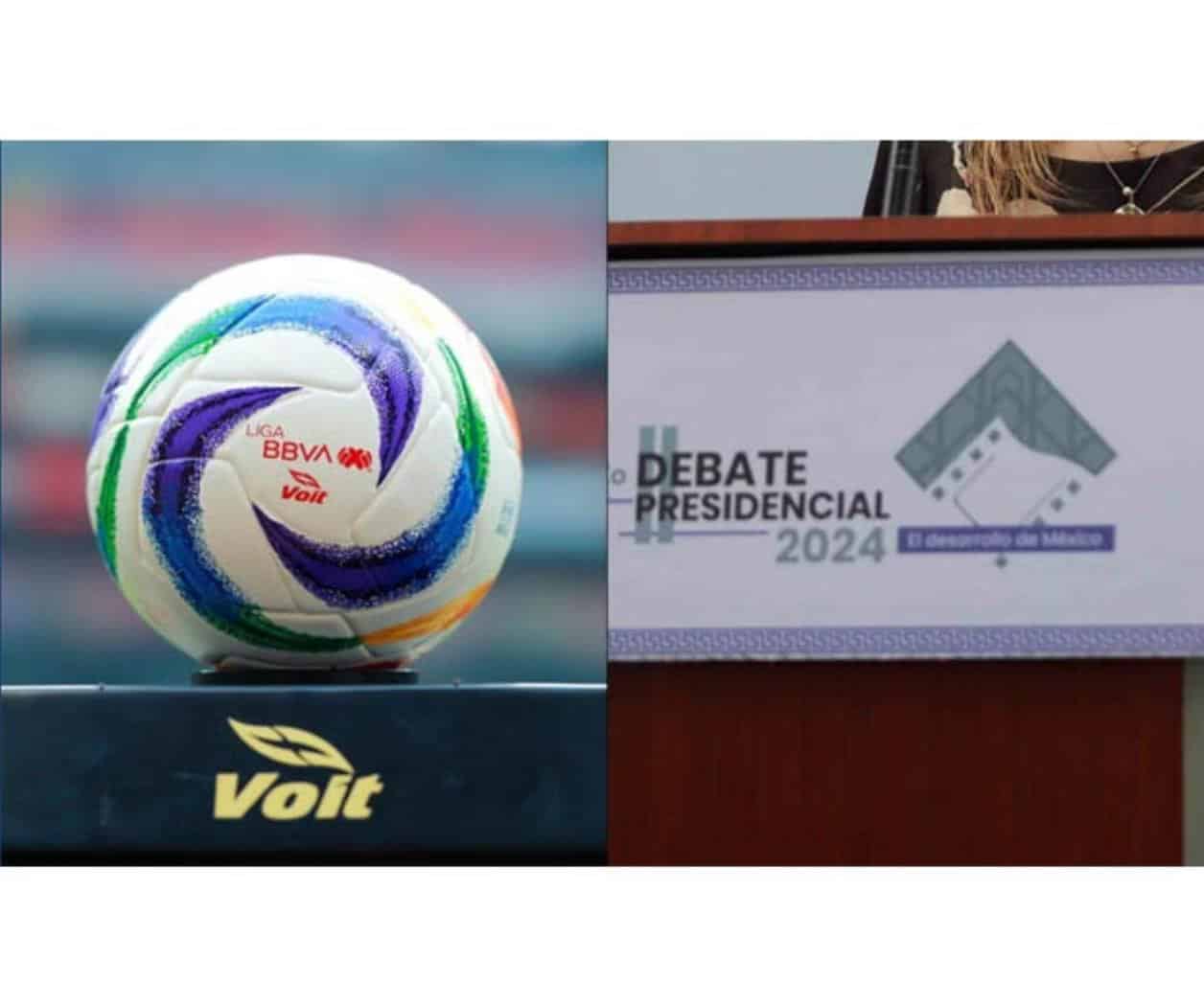 Así afectará el debate presidencial a la semifinal de Liga MX