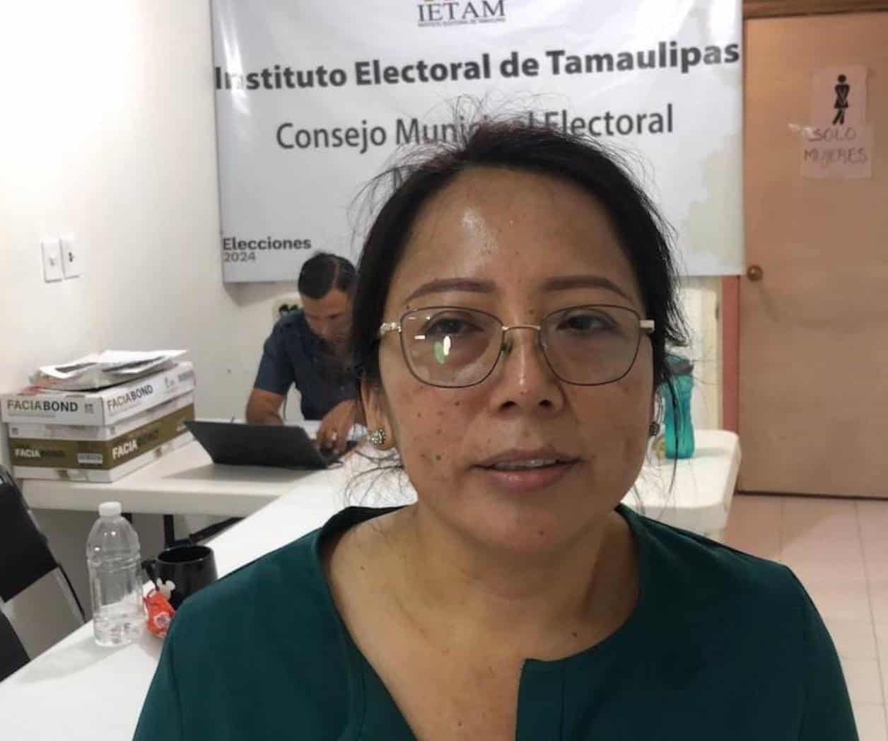 Llegarán boletas electorales este miércoles a Matamoros