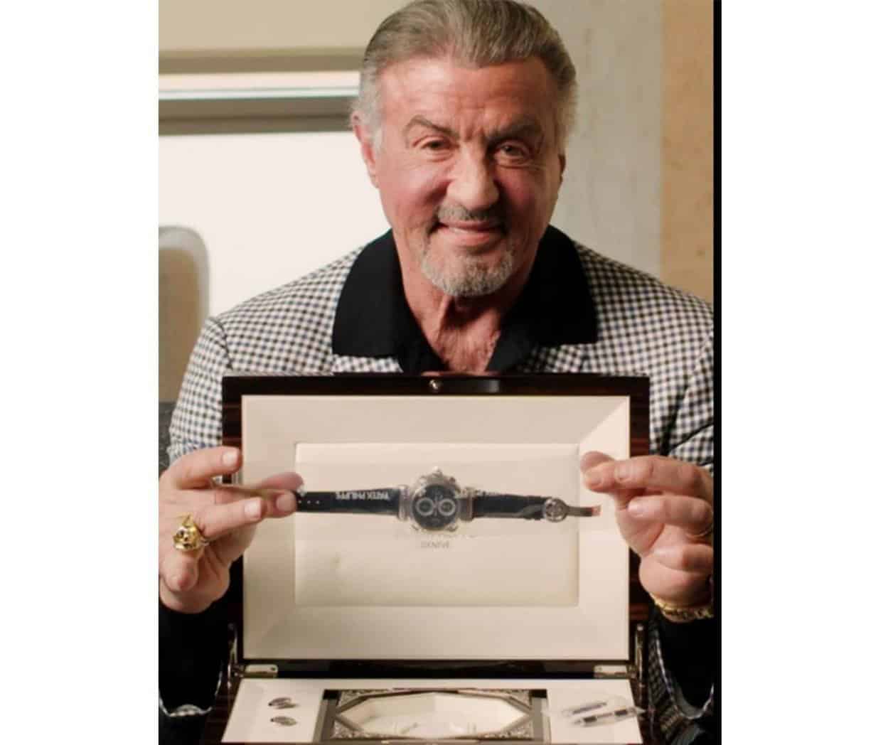 Sylvester Stallone subastará 11 relojes Sylvester Stallone subastará 11 relojes