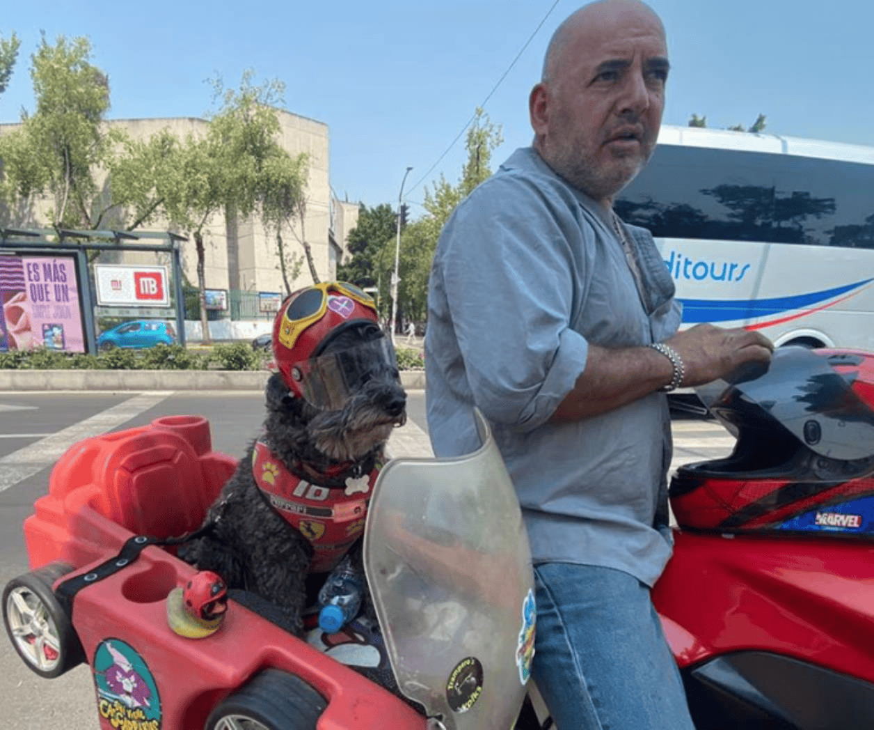 Es mi mejor amigo, con él voy a todos lados: Sergio Cruz y su compañero Frijol en CDMX