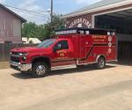 Estrenan ambulancias los Bomberos de Mission, Tx.