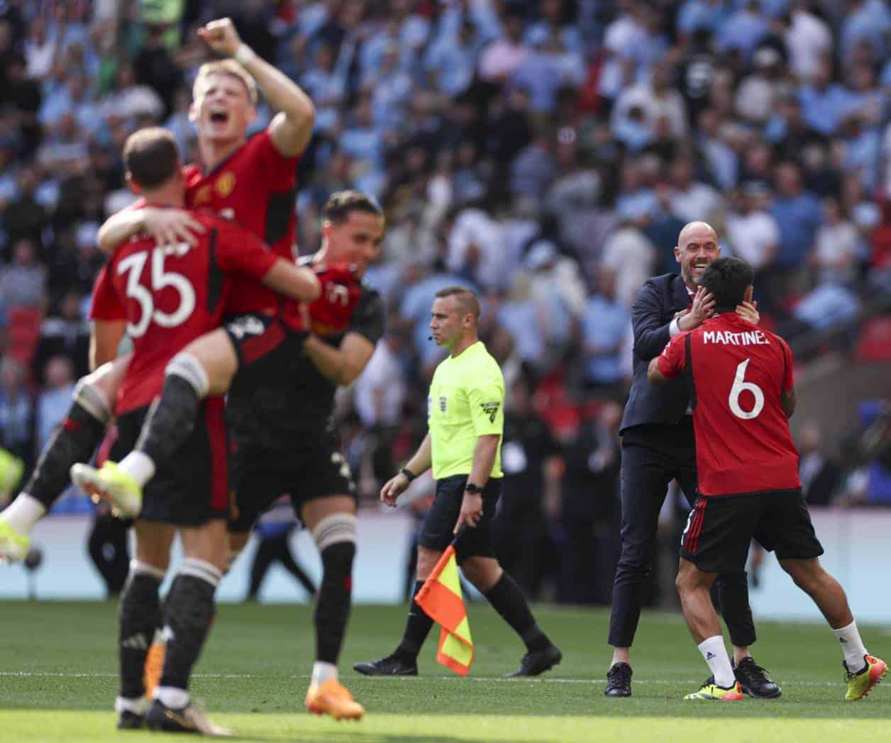 Da Manchester United campanada y se queda con FA Cup