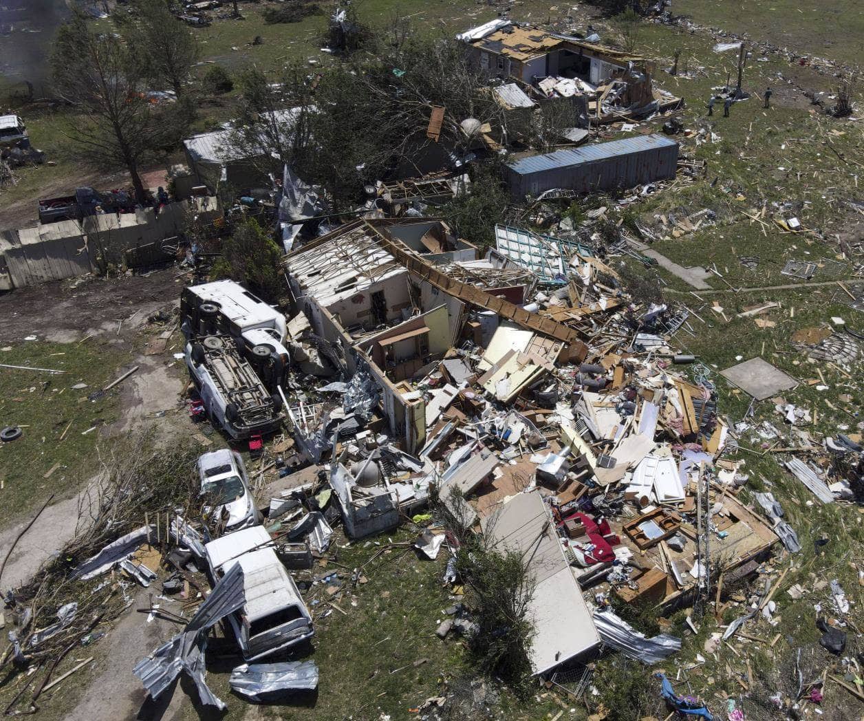 Devastación y muerte en Texas