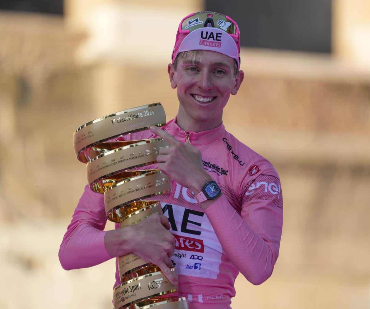 Tadej Pogacar conquista el Giro de Italia