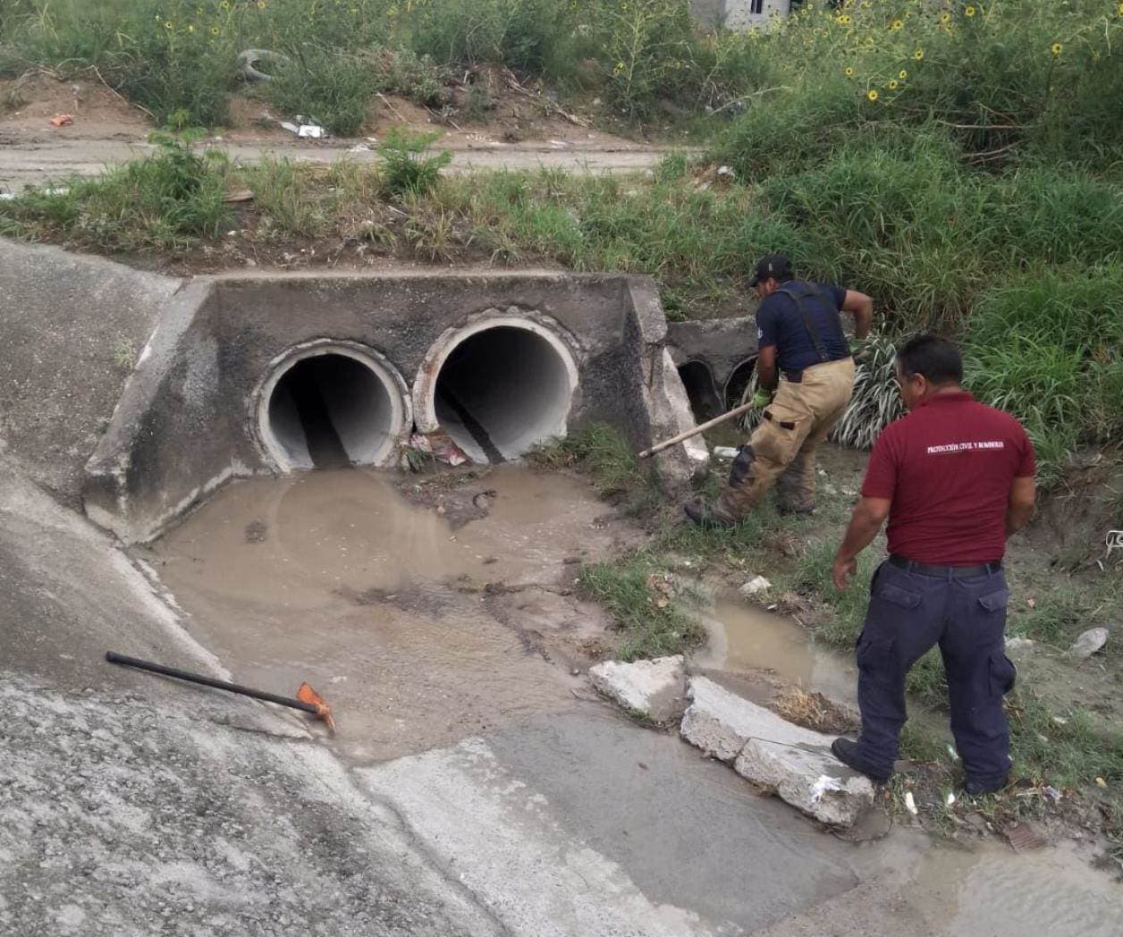 Dejan lluvias estela de daños a su paso en Río Bravo