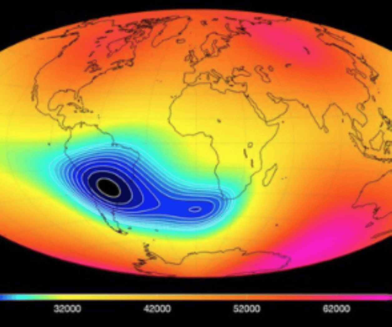 La anomalía magnética que afecta a la tierra y tiene en alerta a NASA