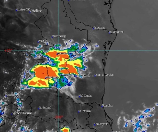 Prevén más lluvia y fuertes vientos para Tamaulipas este miércoles