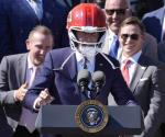Visitan los Chiefs al Presidente Joe Biden