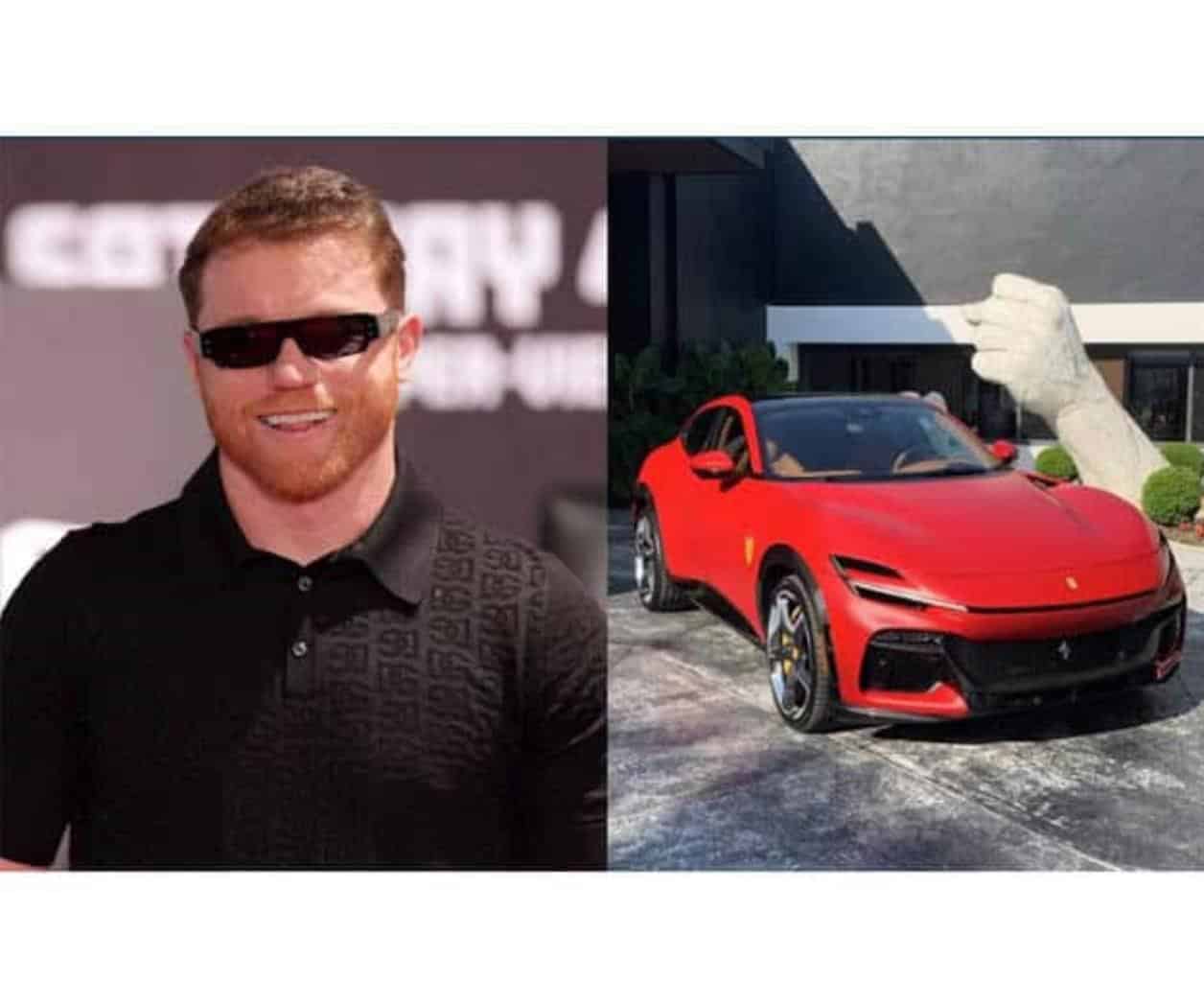 Canelo Álvarez presume su nuevo auto de 8 millones de pesos