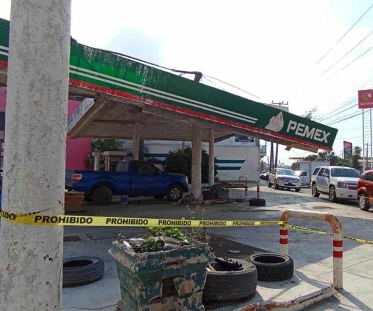 Previenen accidentes; acordonan gasolinera