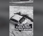 Noticias | Las calles de Puebla, se convirtieron en ríos de granizo tras tormenta  ? ??