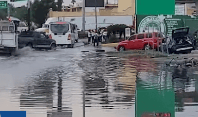 Reynosa | Diversas zonas se encuentran con encharcamientos tras las lluvias de esta madrugada, lo que está generando problemas en la circulación y afectando a los vecinos.