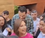 Xóchitl Gálvez Ruiz al acudir a su casilla para emitir su voto lamenta las situaciones de violencia