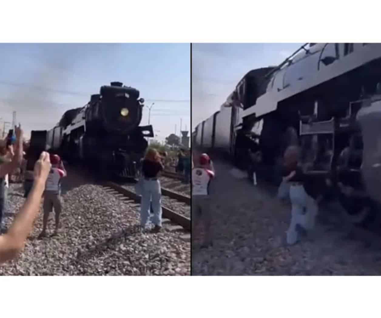 En Coahuila, mujer es golpeada por la locomotora La Emperatriz