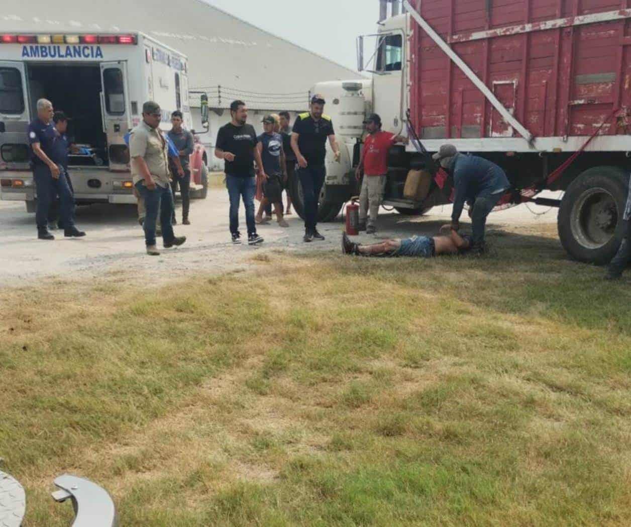 Recibe descarga que lo deja grave