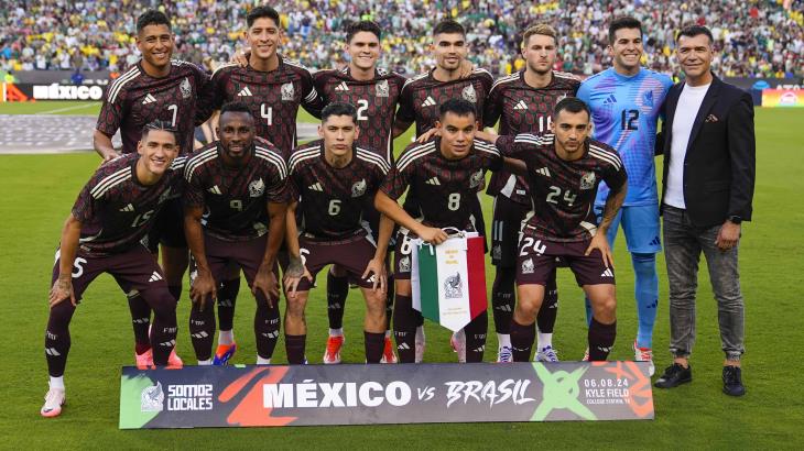 La Selección Mexicana cayó 3-2 en amistoso ante Brasil