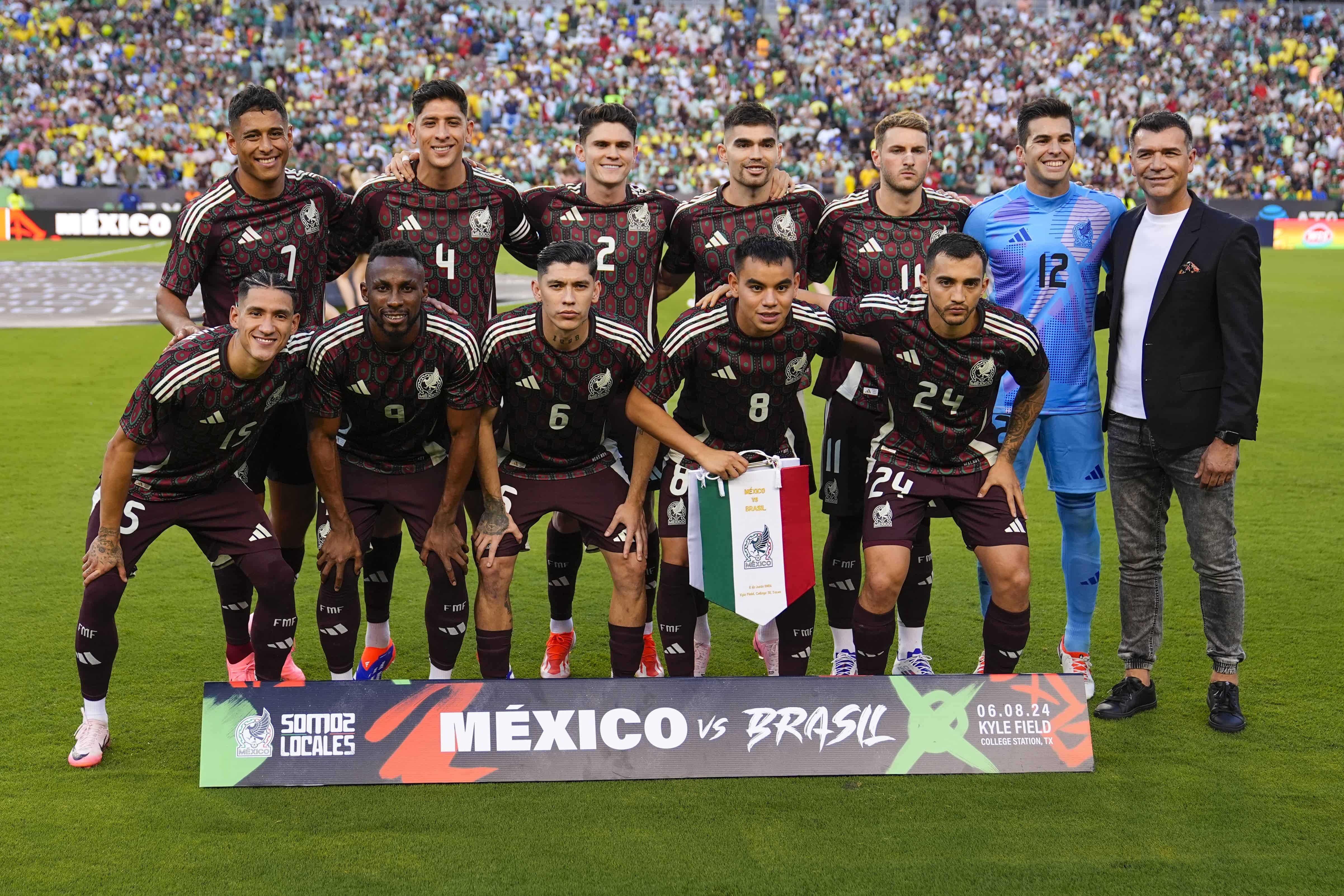 La Selección Mexicana cayó 3-2 en amistoso ante Brasil