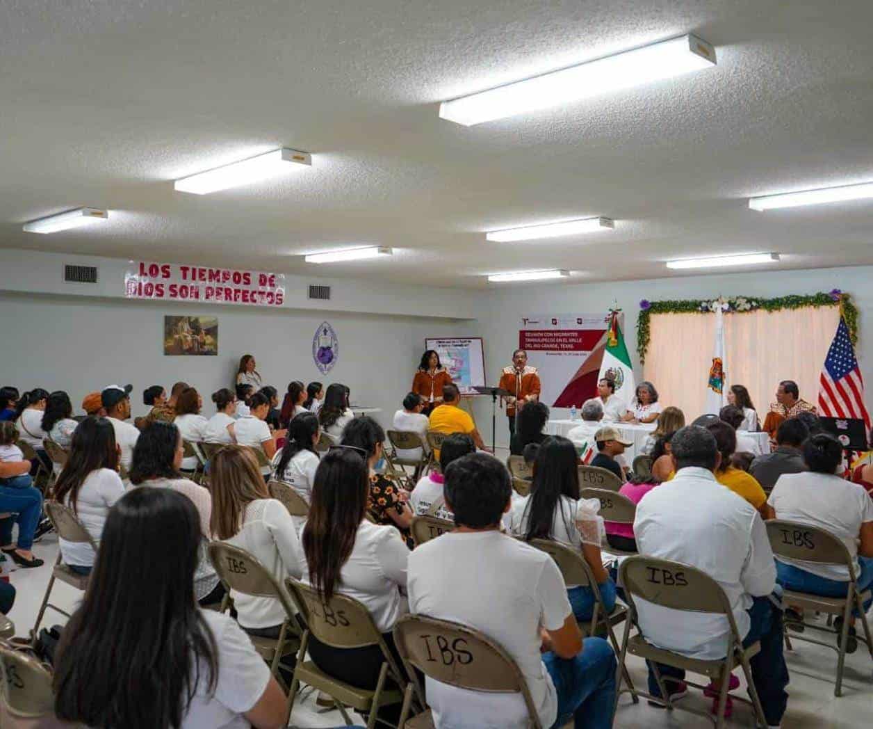 Establecen vínculo con los paisanos en el Valle de Río Grande
