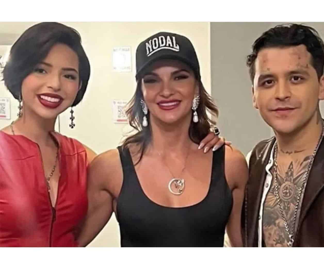Aplaude Mariana Seoane la relaci&oacute;n de Christian Nodal y &Aacute;ngela Aguilar