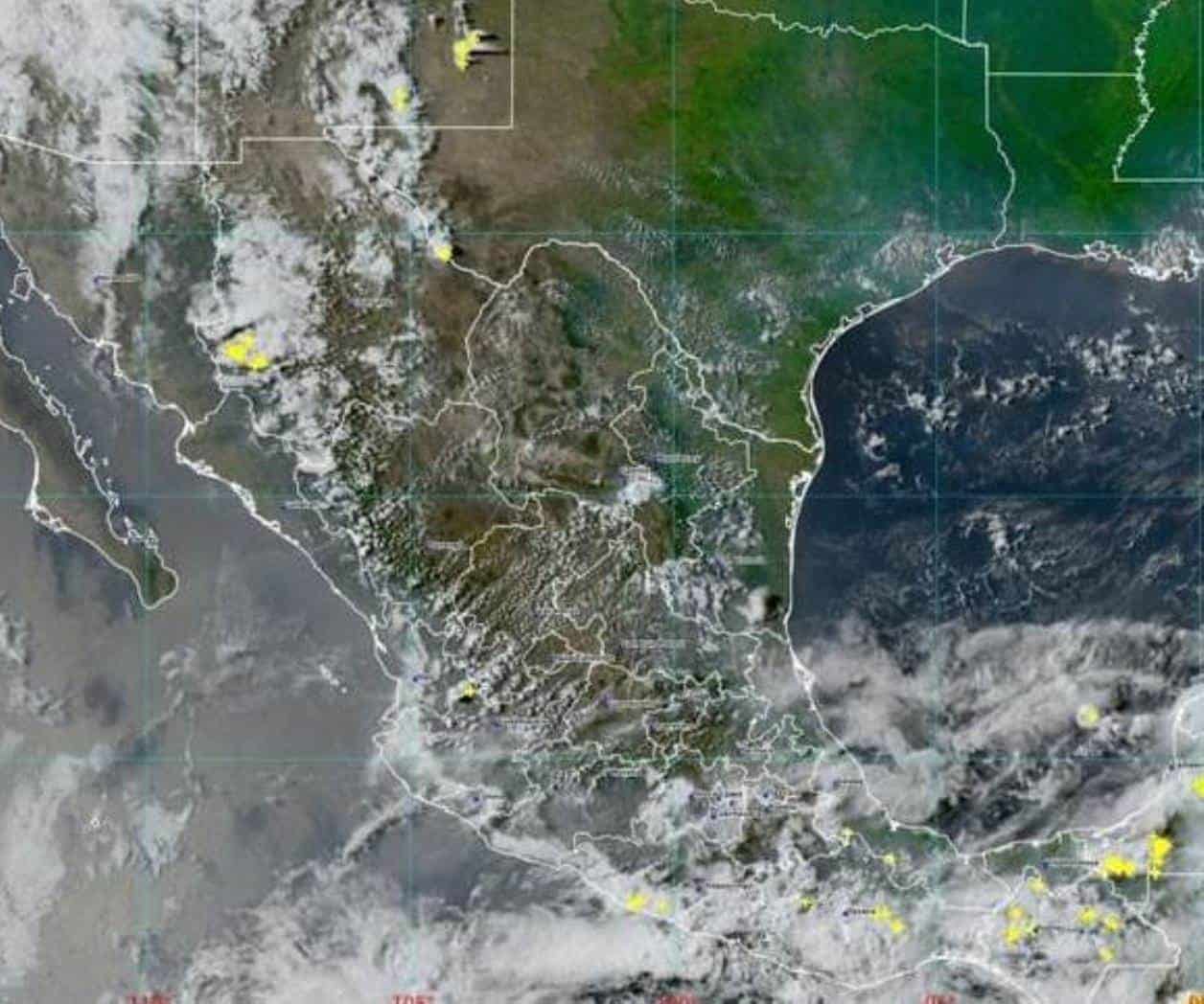 Advierten por temporal de lluvias intensas en Tamaulipas