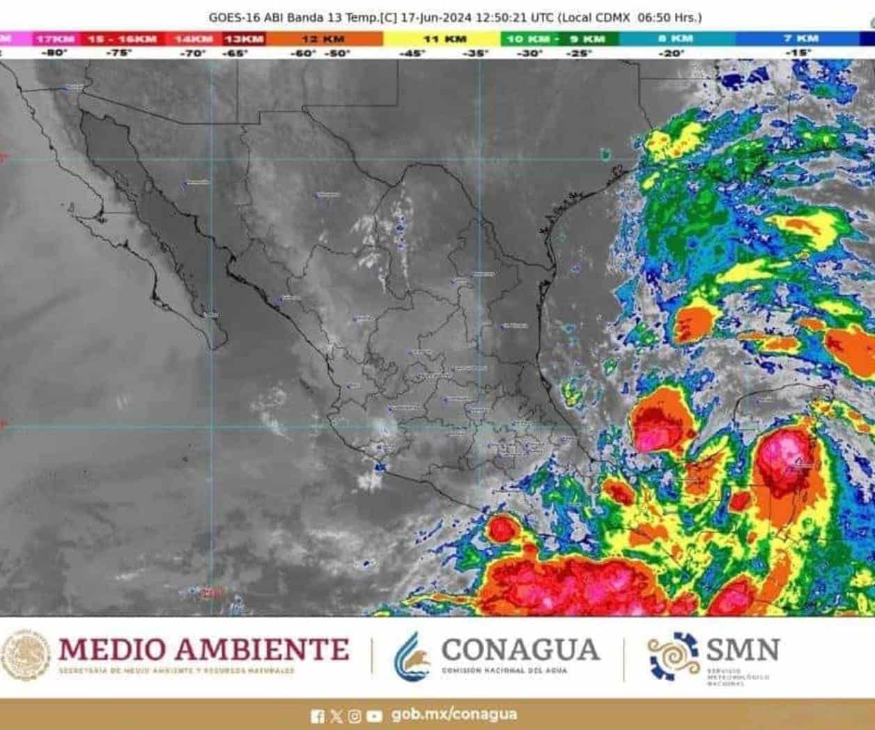 PC Tamaulipas llama a evitar fake news sobre posible tormenta tropical