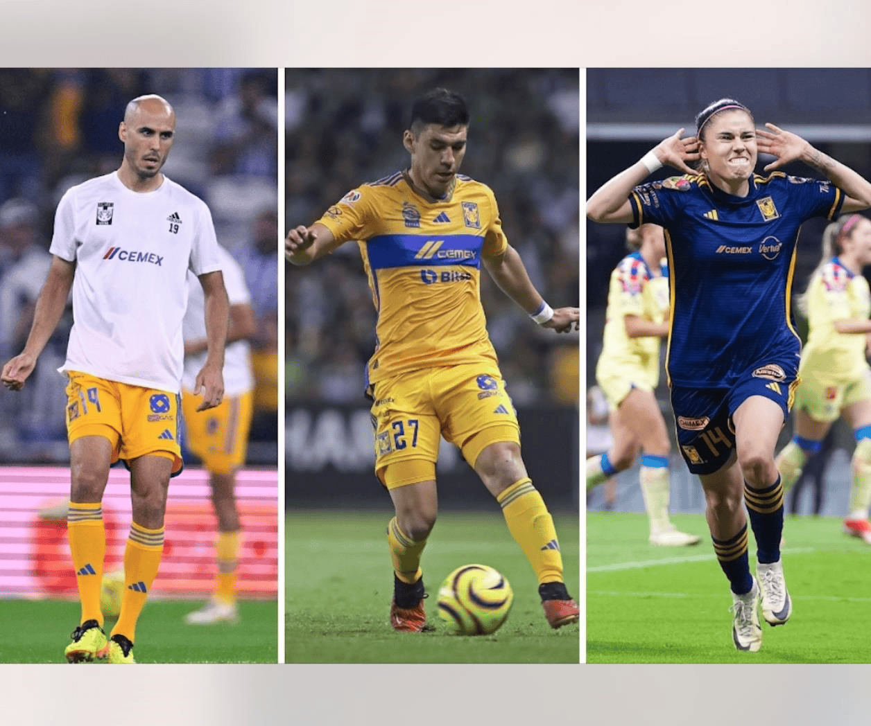 Reciben 3 nominaciones a Balón de Oro los Tigres
