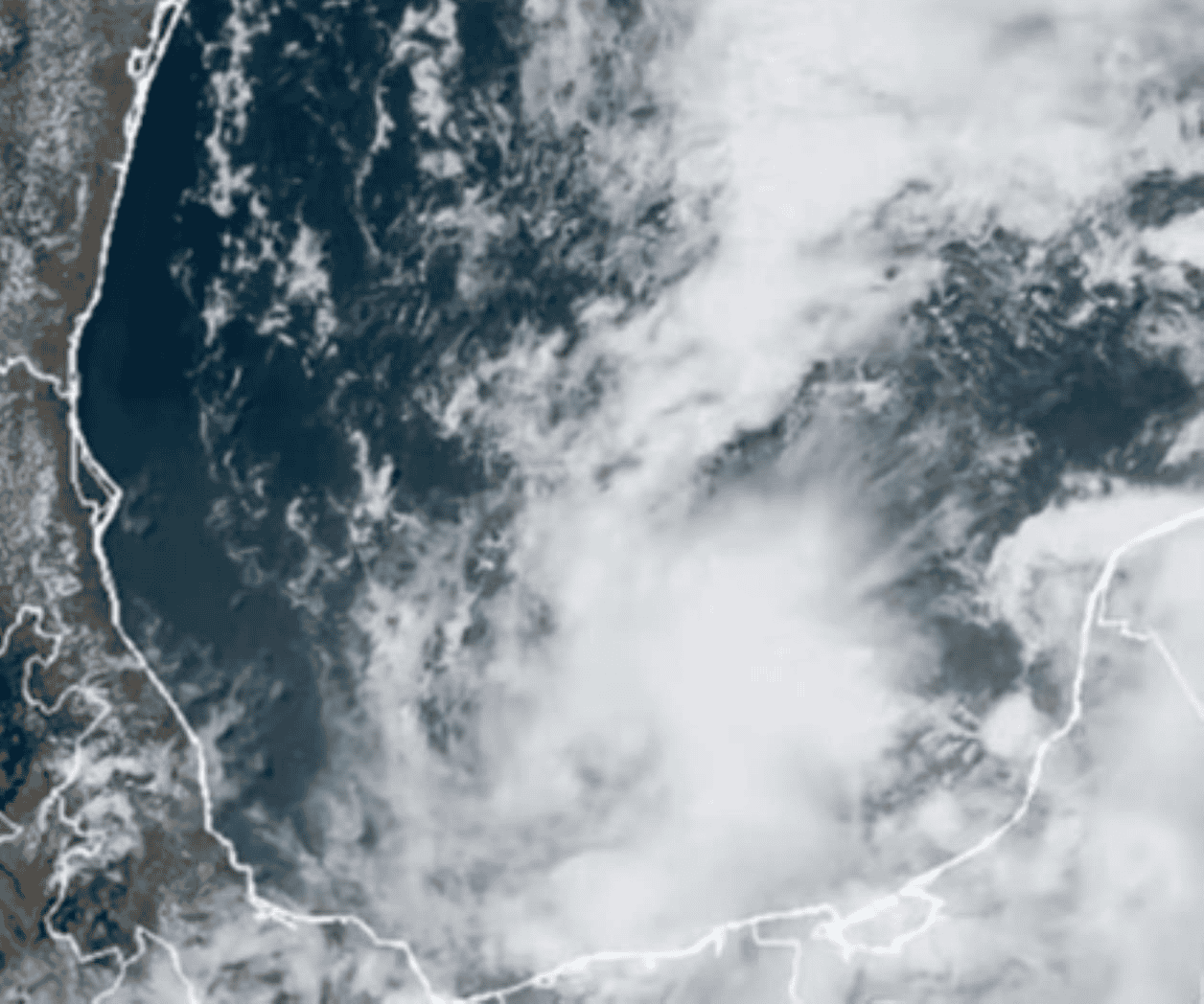 Mapa: ¿A qué hora llega la Tormenta Tropical Alberto a Tamaulipas y Veracruz?