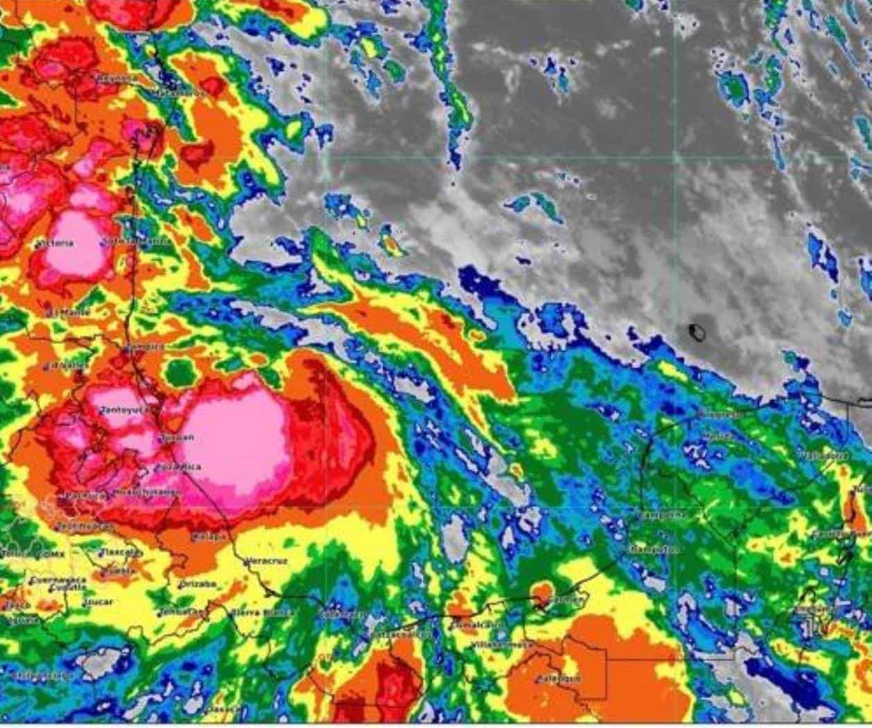 Tormenta Alberto tocó tierra en inmediaciones de Madero, Tamaulipas