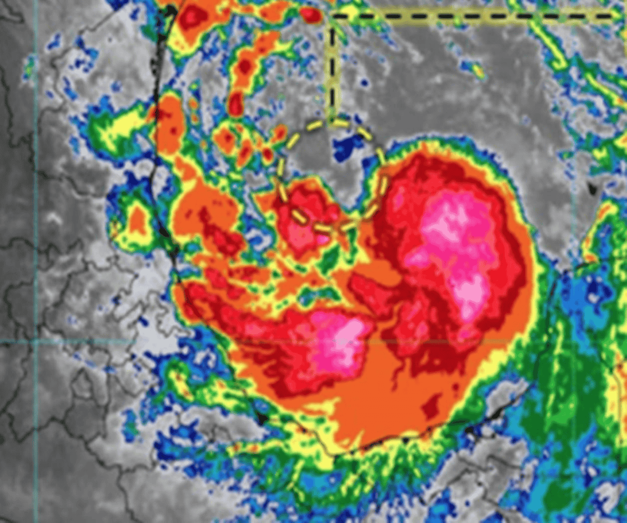 Cierres carreteros y deslaves, los efectos de Alberto en Coahuila