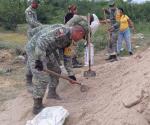 Ejército y Guardia Nacional apoyan en labores tras paso de Alberto por Tamaulipas