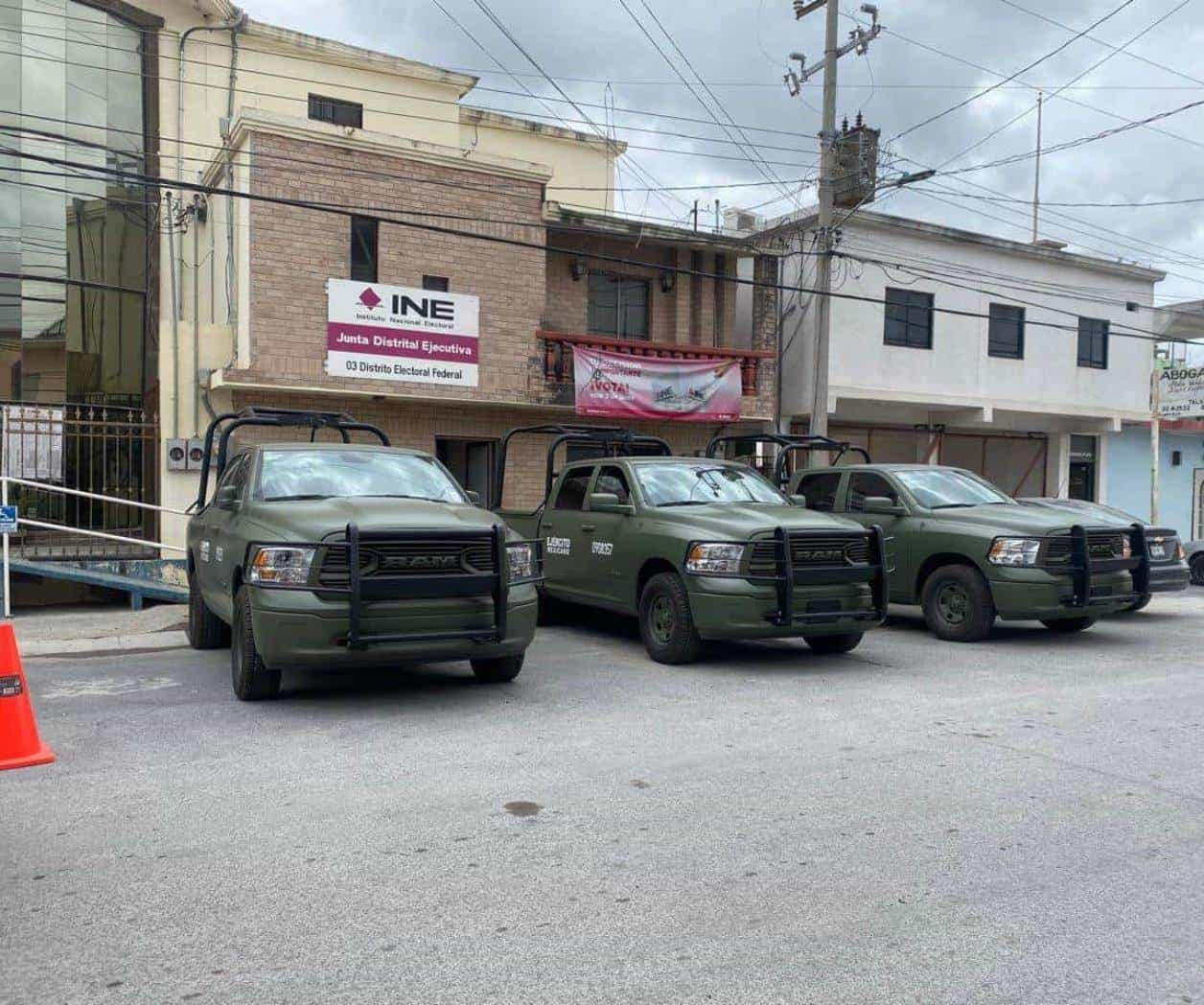 Resguarda Ejército boletas electorales