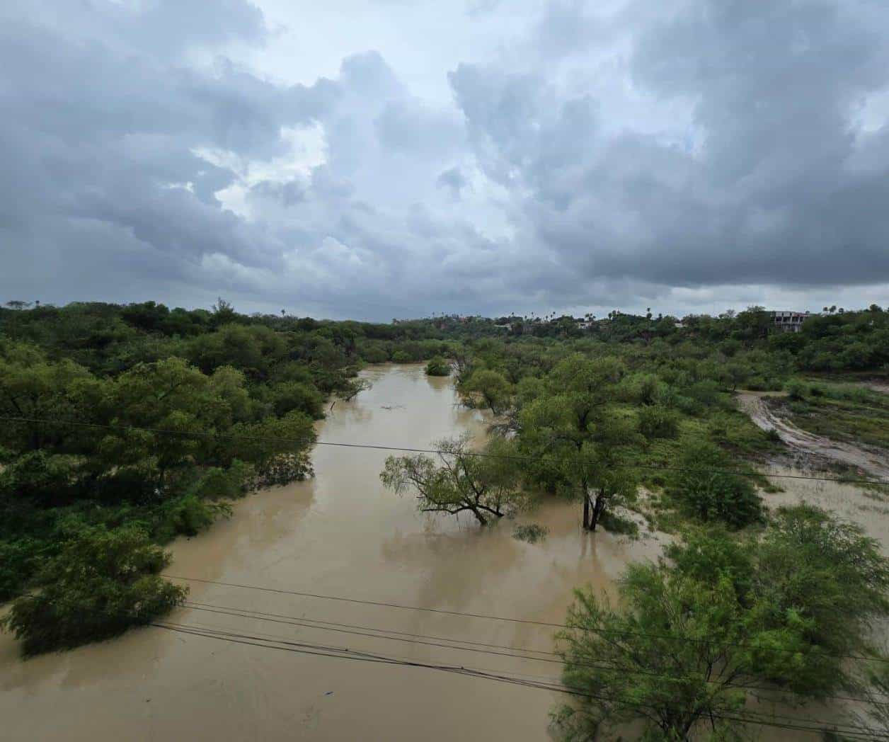 Inundado el valle de San Fernando