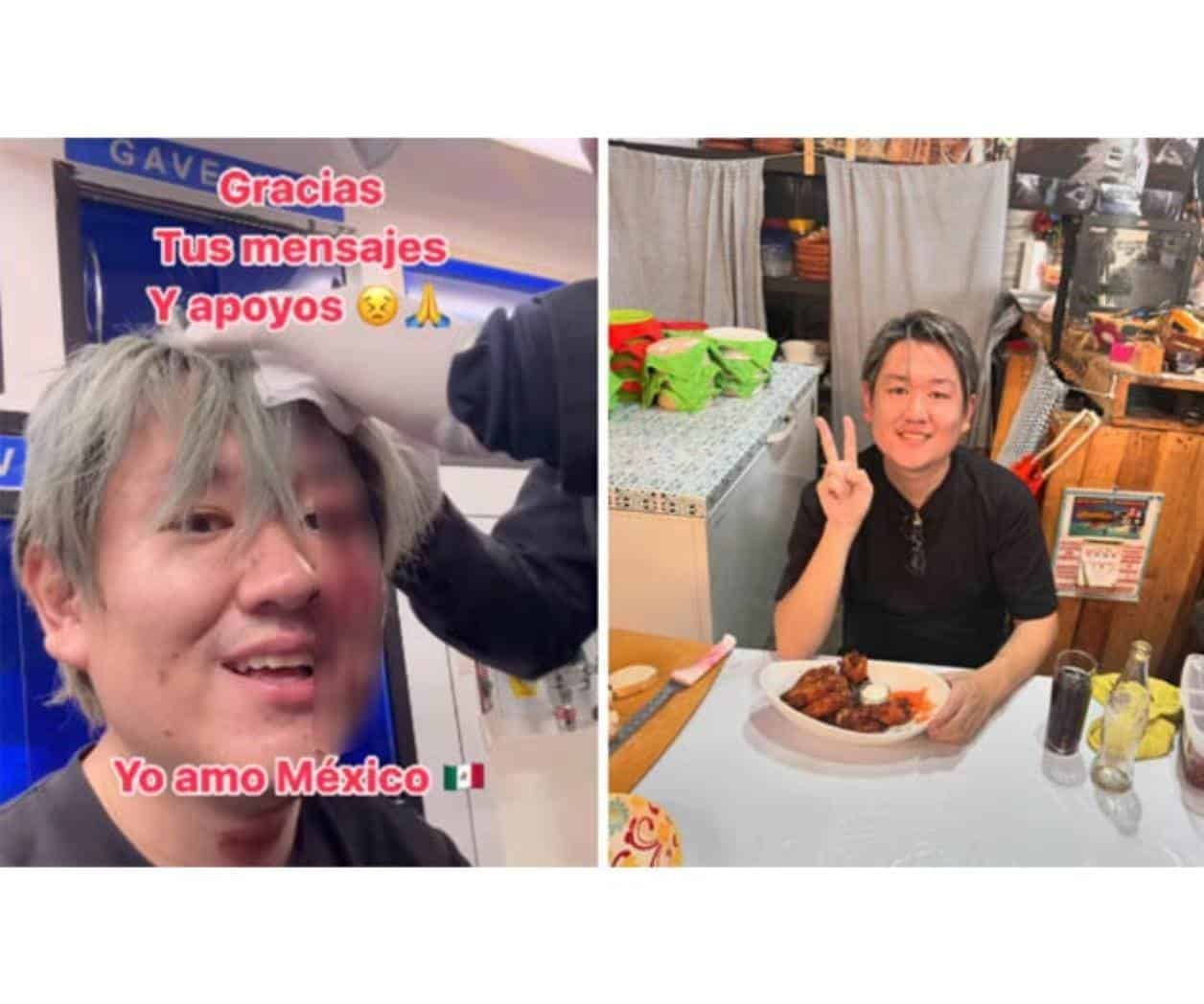 Pese a sufrir asalto en Monterrey, japonés declara su amor por México