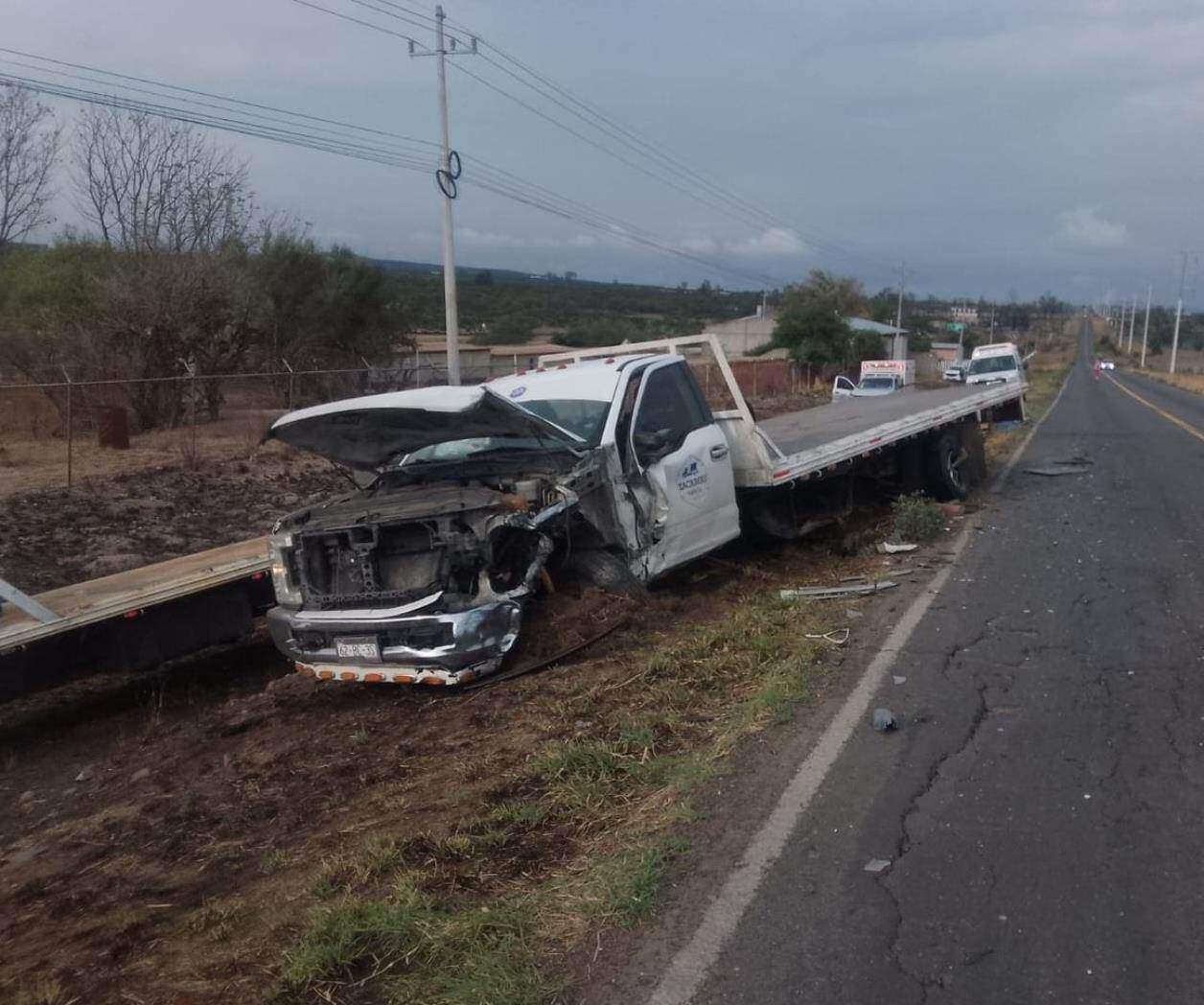 Choque carretero deja una víctima mortal en Valle de Guadalupe