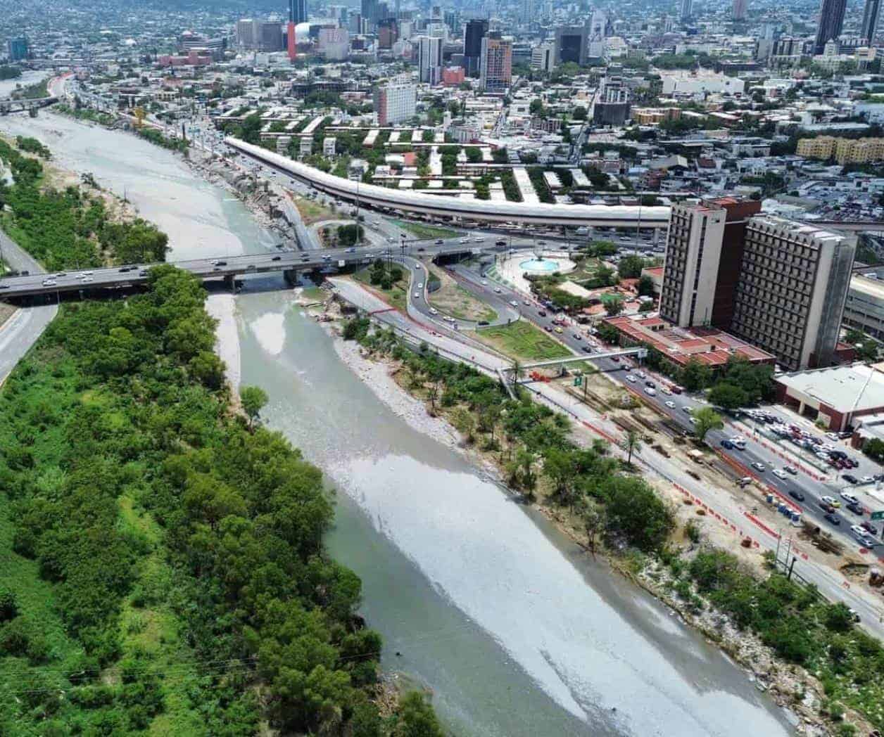 Cambia Alberto imagen del Río Santa Catarina