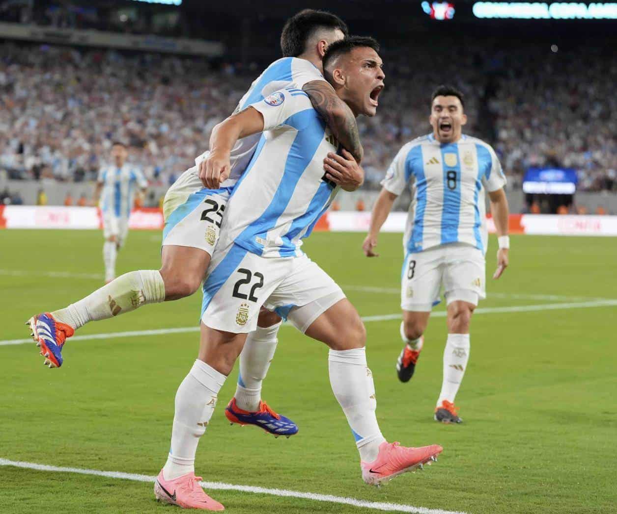 Argentina sufre pero le gana 1-0 a Chile