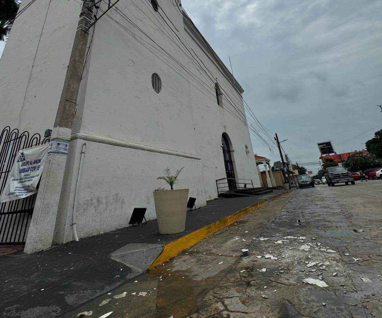 Alertan por nuevo riesgo en iglesia de Altamira Alertan por nuevo riesgo en iglesia de Altamira