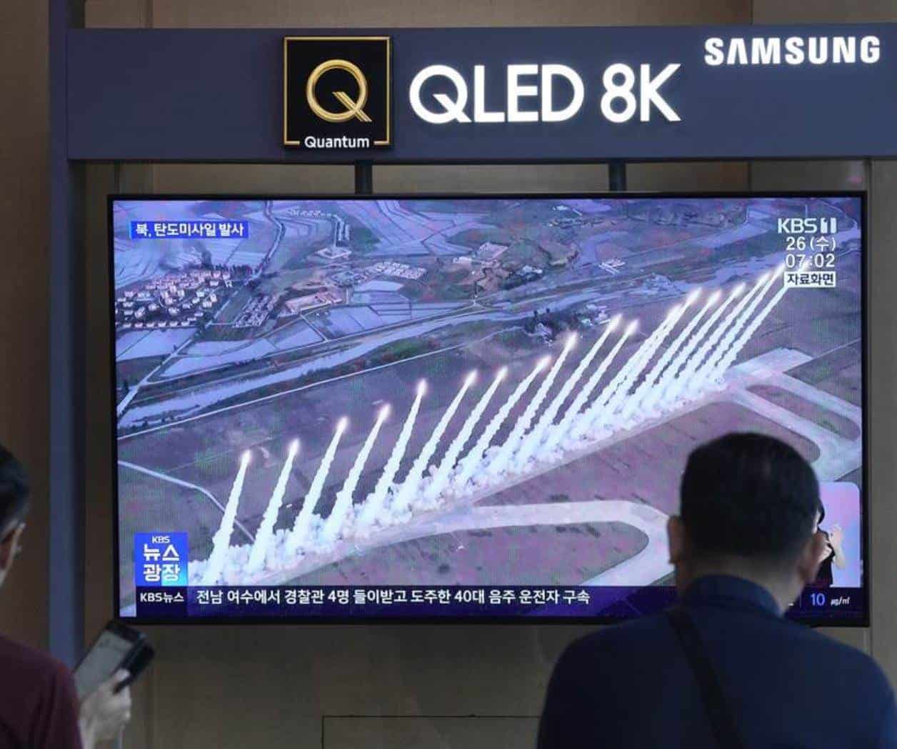 Estalla un presunto misil hipersónico de Corea del Norte en pleno vuelo, según Seúl