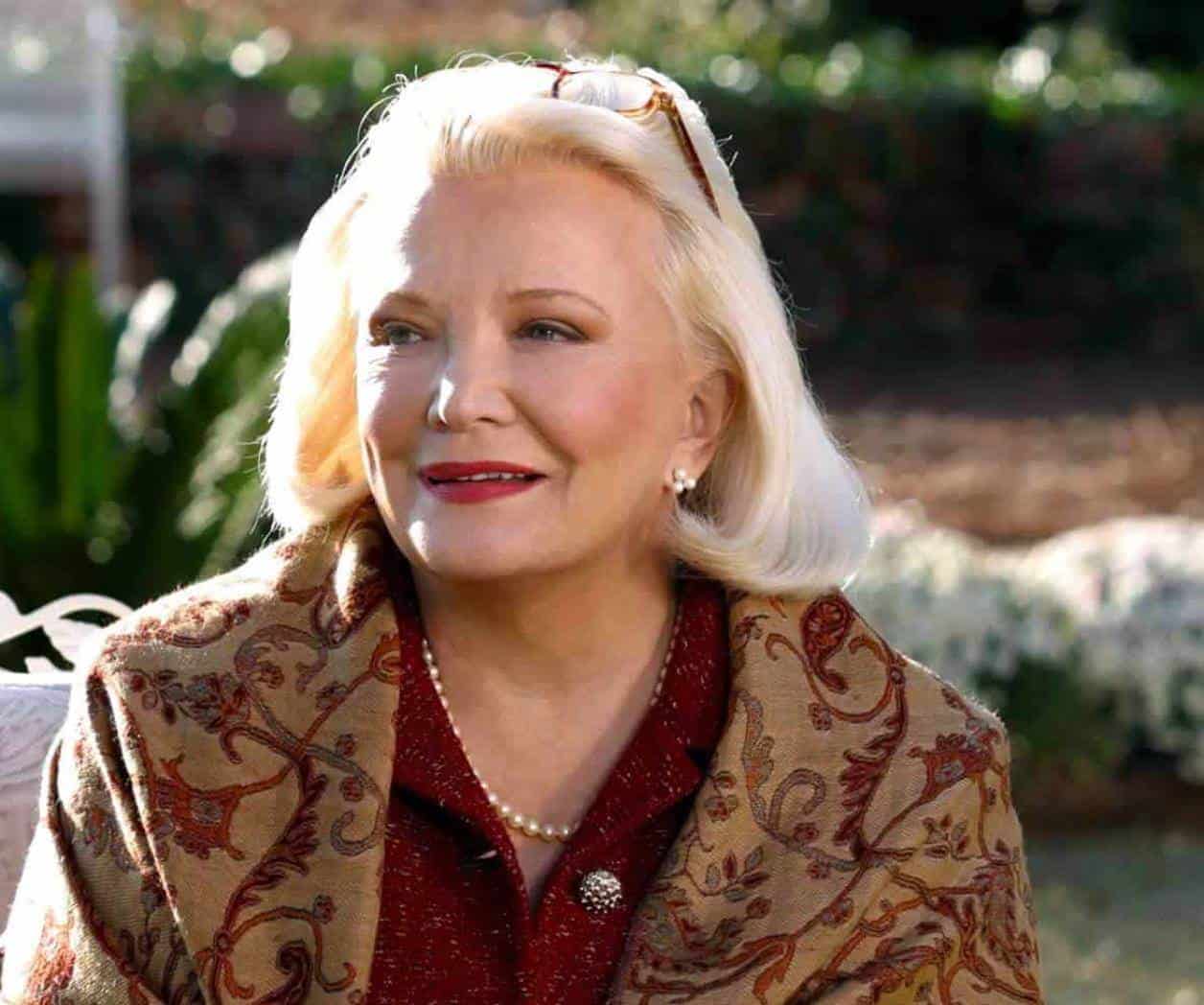 Revelan que Gena Rowlands tiene Alzheimer