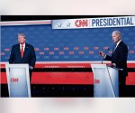 Encuesta CNN: Trump vence a Biden en debate