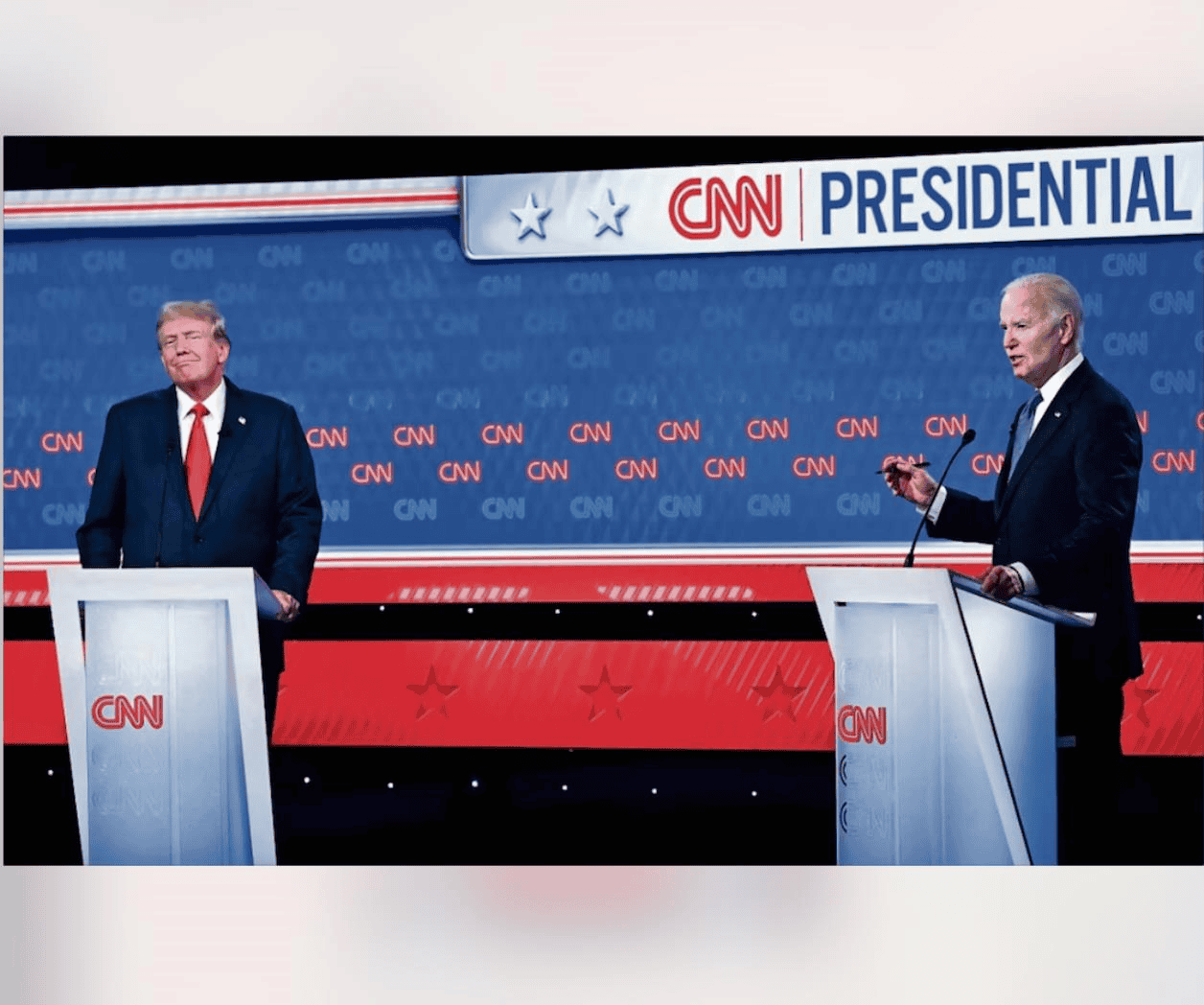 Encuesta CNN: Trump vence a Biden en debate Encuesta CNN: Trump vence a Biden en debate