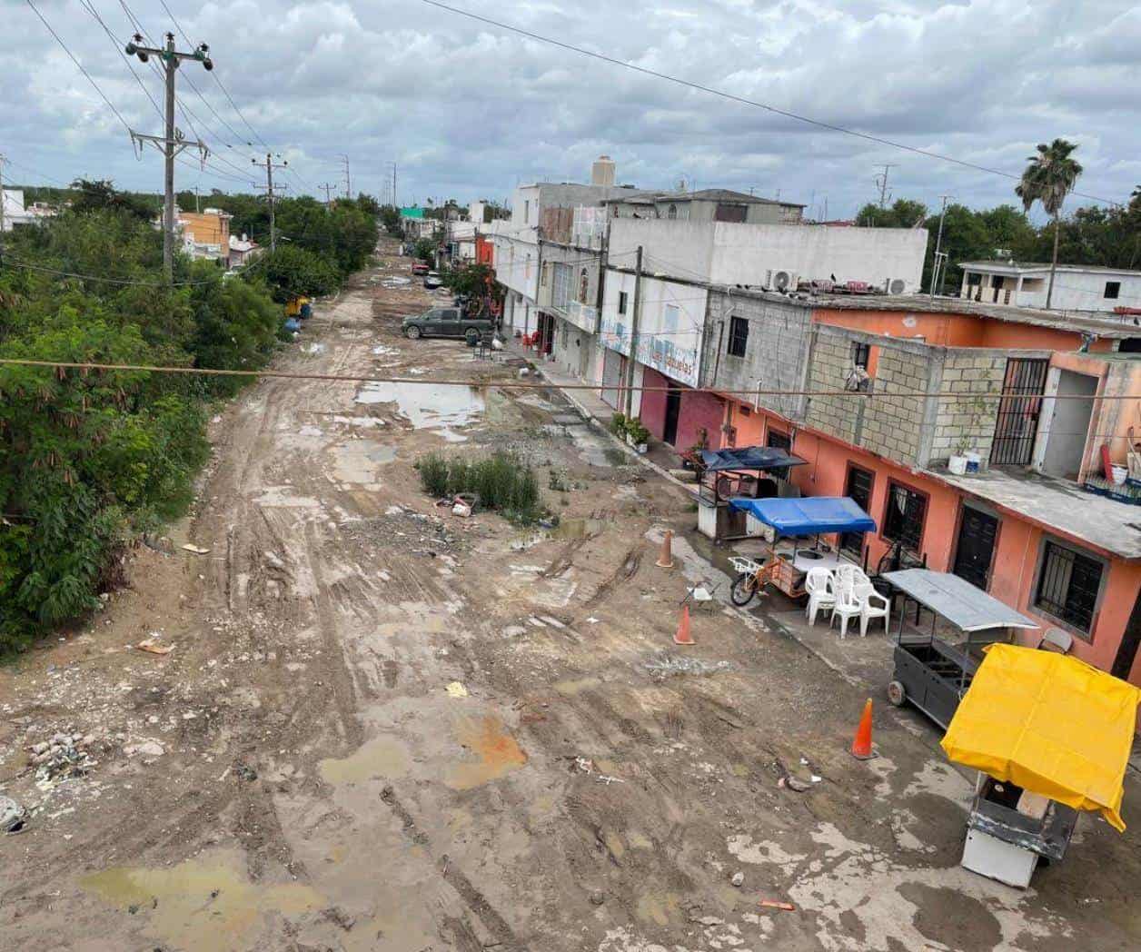 Claman habitantes por pavimentación Claman habitantes por pavimentación