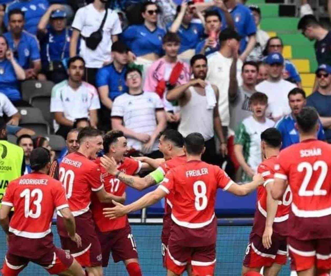 Adiós al campeón... Suiza elimina a Italia de la Euro 2024
