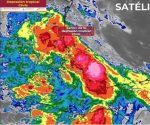 Chris se degrada a depresión tropical tras tocar tierra en Veracruz