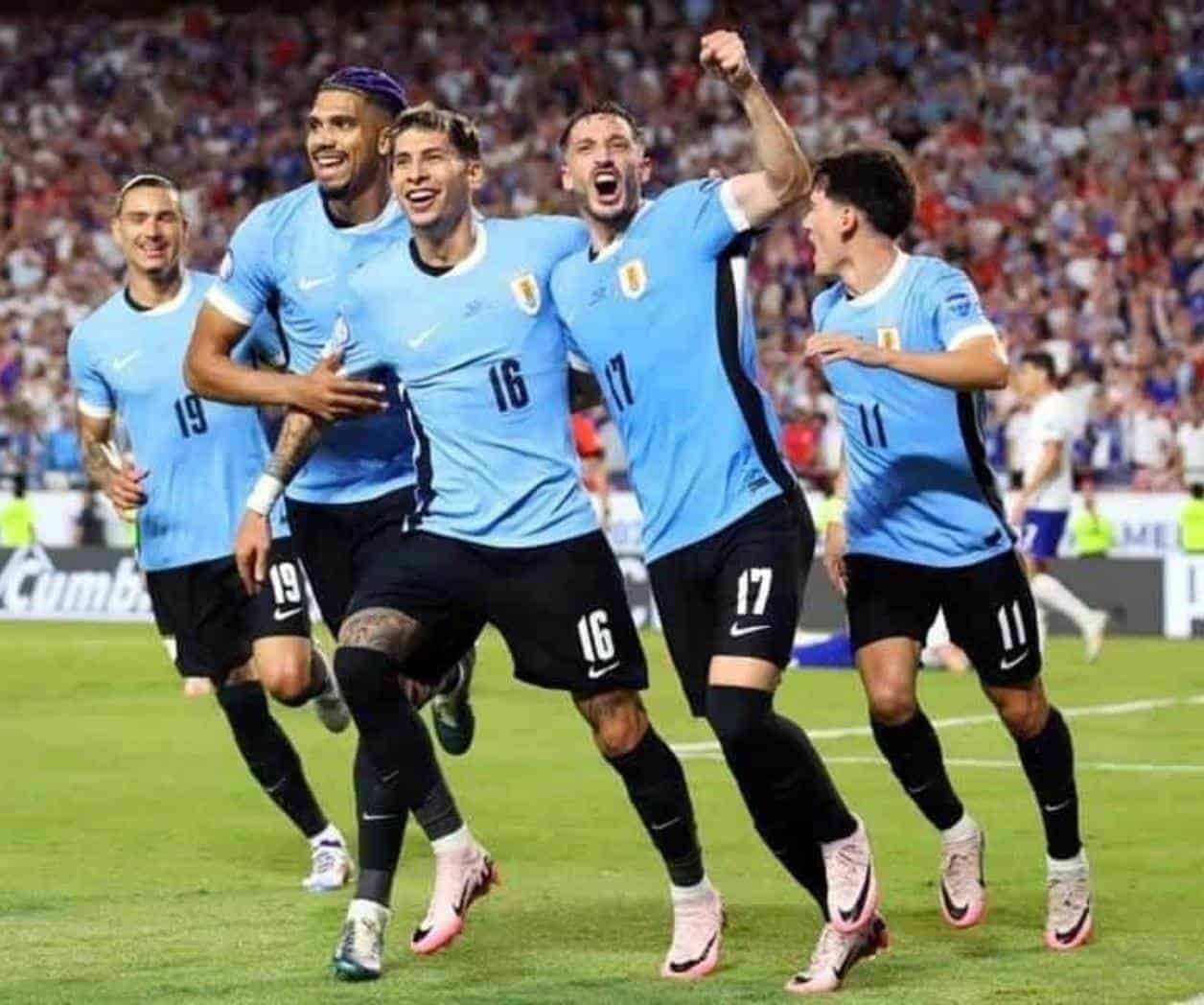 Provoca Uruguay eliminación de EU en Copa América Provoca Uruguay eliminación de EU en Copa América