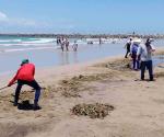 Inicia limpieza en playas ante la llegada del periodo vacacional