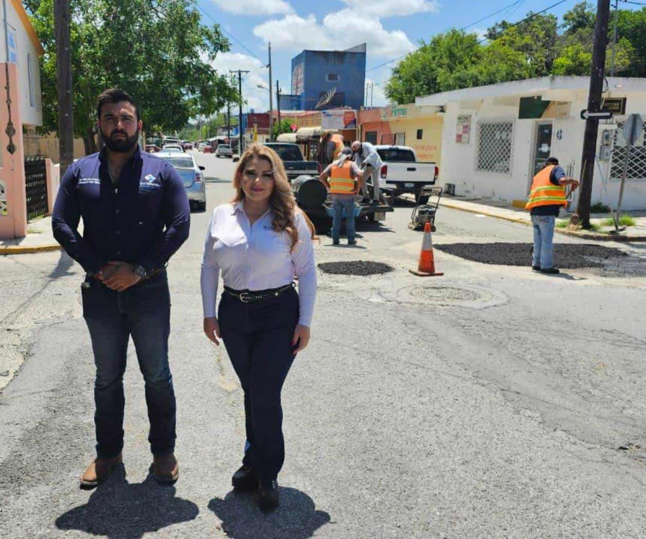 Reanudan trabajos de bacheo en la ciudad