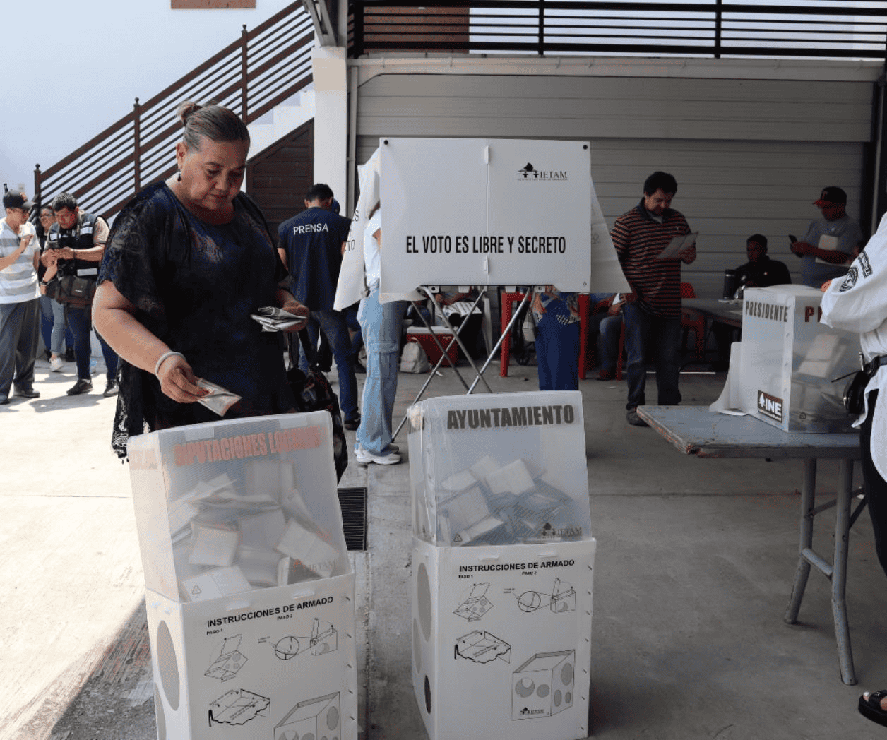 Conmemoran en Reynosa el voto de la mujer